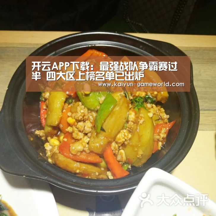 开云APP下载:最强战队争霸赛过半 四大区上榜名单已出炉(图4) 开云体育赛事直播